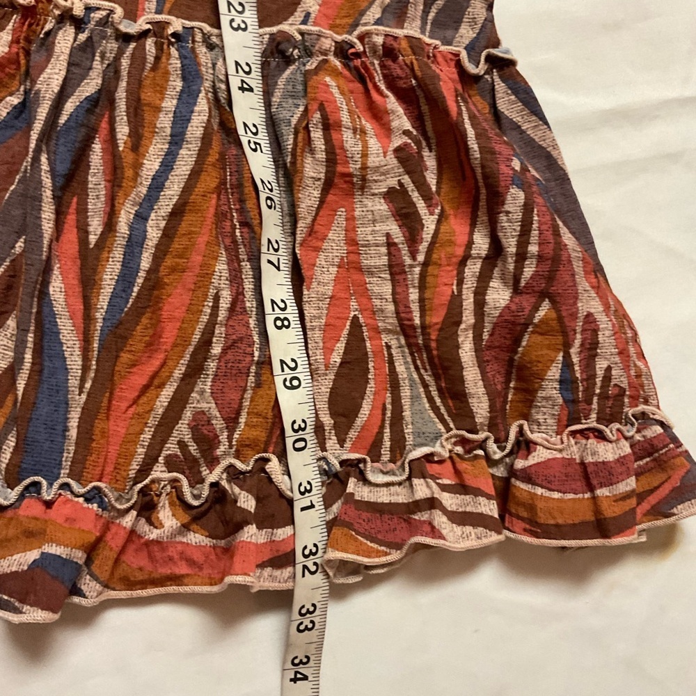 Robbie Bee Style RB68956R – Rust Multi Ruffle Hem Dress
Talla M (Medium) - Picture 5 of 13